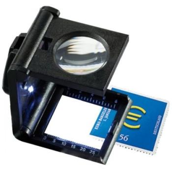 Linen tester 5X magnification, with LED