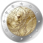 2 € юбилейная монета 2020 г. Франция - Медицинские исследования