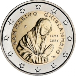 San Marino 2€ commemorative coin 2024 - 530th Anniversary of the Death of Domenico Ghirlandaio