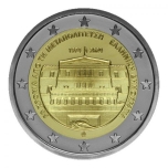 2 € юбилейная монета 2024. г. Греция - 50-летие восстановления демократии в Греции 