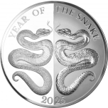 Mao aasta 2025 - "Peegelpilt" - Tokelau 5 $ 99,9% hõbemünt, 31,1 g 