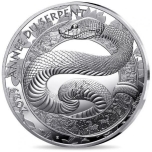 Lunar Year of the Snake 2025. - France -10€ 2025 99,9 % Silver Proof coin 22,2 g