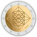 Latvia 2€ commemorative coin 2024 - Himmeli