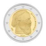 2 € юбилейная монета 2024. г. Хорватия -„Marko Marulic“-