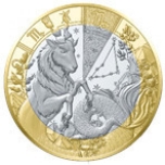 Zodiac Series Capricorn. France 5€ 2025  base metal coin