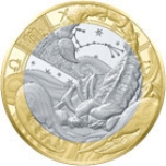 Zodiac Series 2020 Scorpio. France 5€ 2025  base metal coin